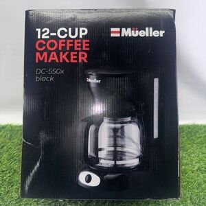Mueller 12-Cup Drip Coffee Maker  Auto Keep Warm Function Smart Anti-Drip SEALED